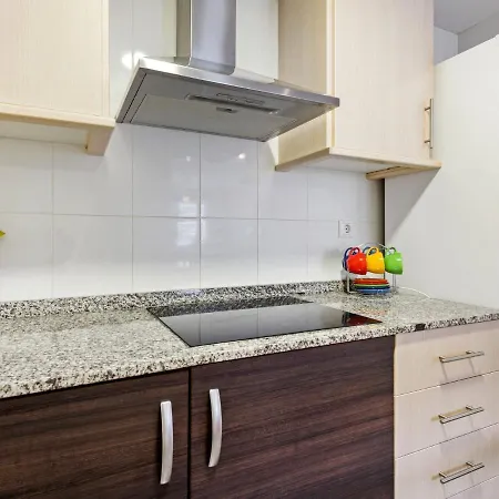 Apartament Contemporary In With Fireplace *